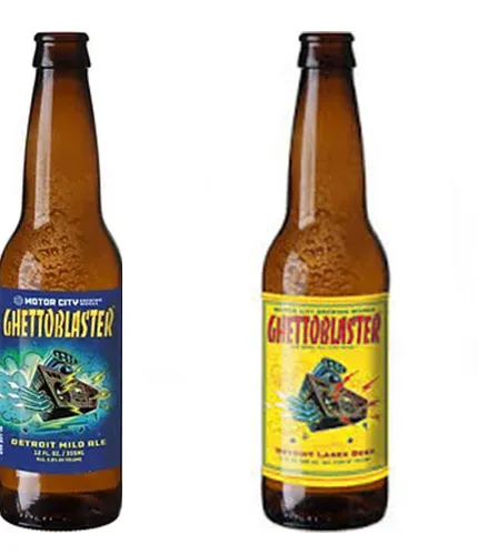 Flaschen Ghettoblaster-Bier' title='Wir feiern Detroits Craft-Beer-Geschichte