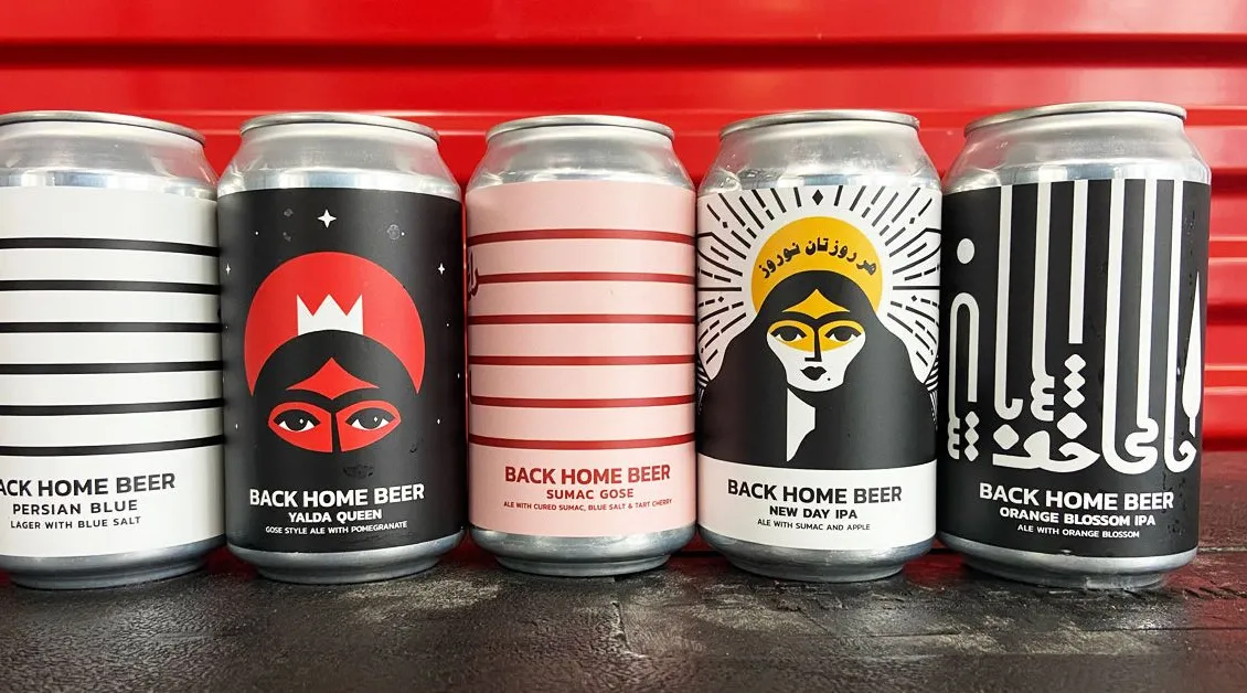 Transporterar öldrickare 'Back Home' med Mellanösternstil