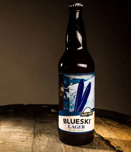 bluesky lager palack nyugszik a hordó' title='Egy sör