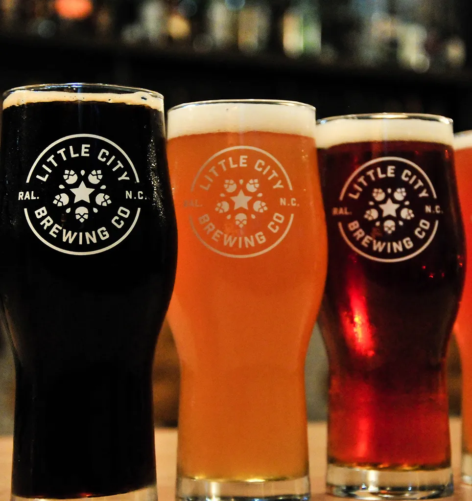 liten bybrygging' title='Little City Brewing nærmer seg 1 års jubileum i Raleigh