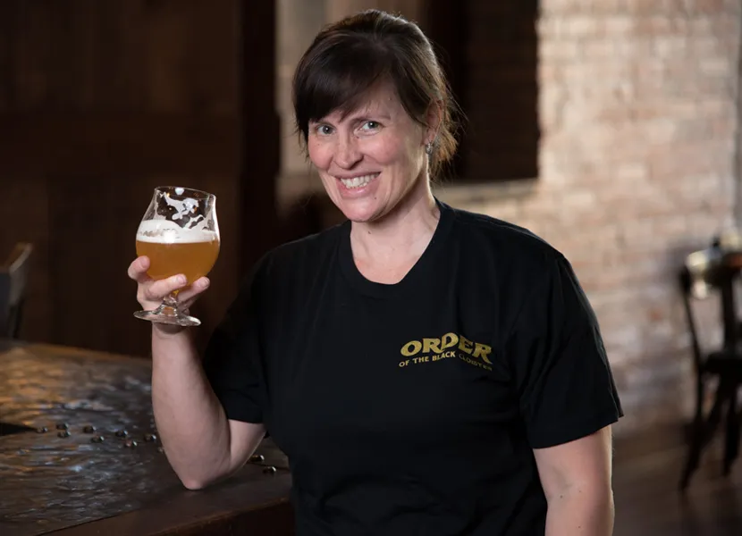 Shannon Fink Cloître Noir' title='Full Pour : Shannon Fink de Black Cloister sur la perception des femmes brasseuses