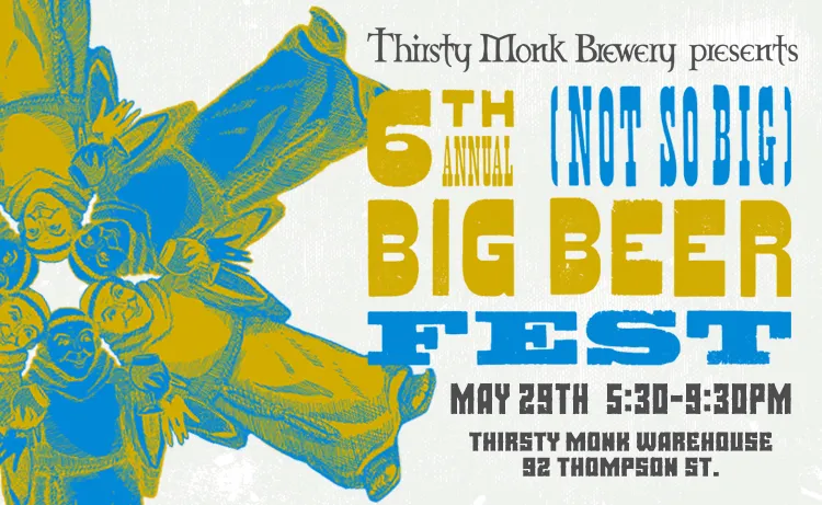Thirsty Monk presenta cervezas raras y especiales en el sexto festival anual de cerveza Not So Big BIG
