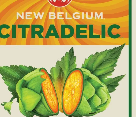 Das Citradelic Tangerine IPA der New Belgium Brewery erhellt das neue Jahr mit einer Welle von Zitrus-Hopfen