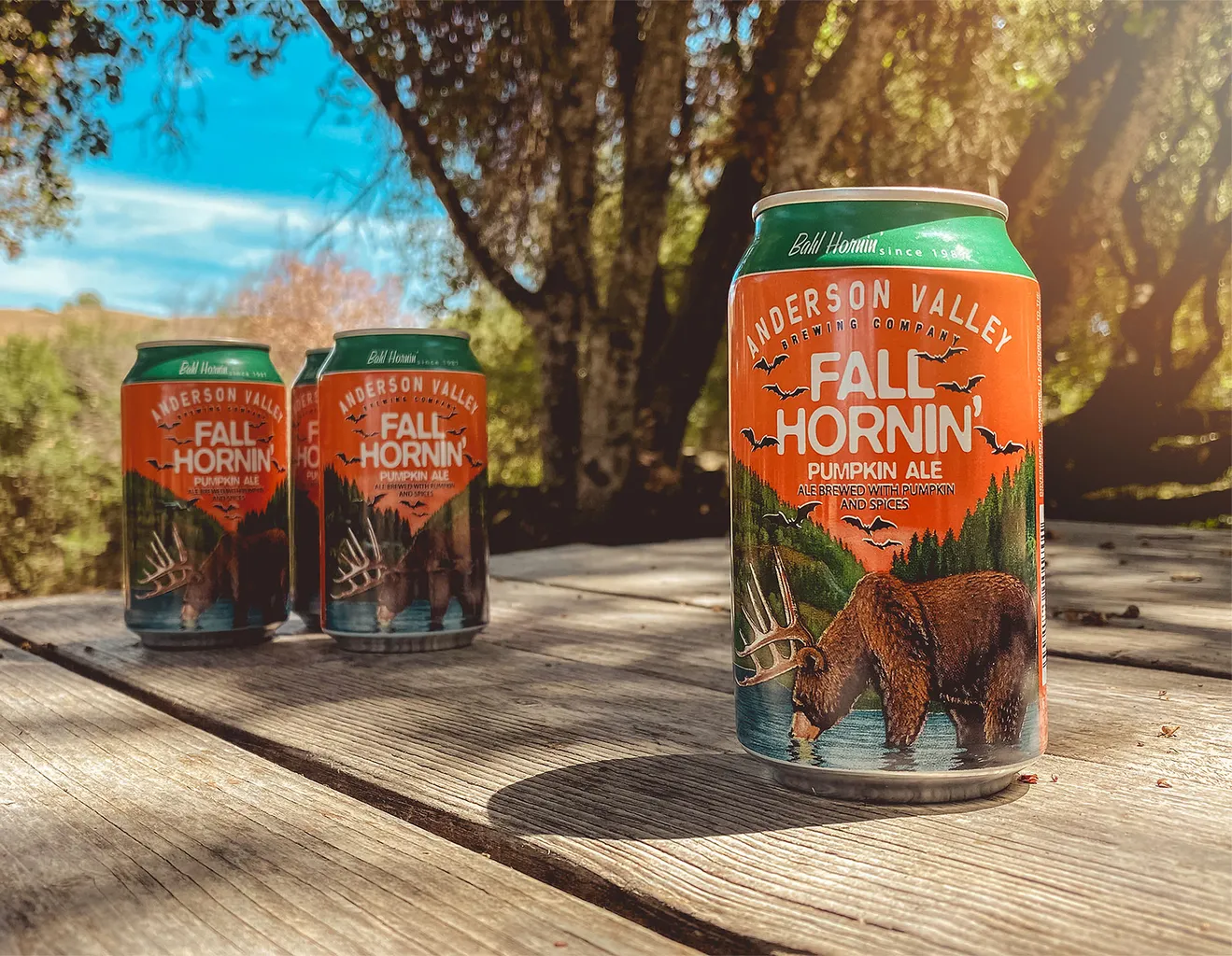Anderson Valley Brewing Company udgiver Fall Hornin' Pumpkin Ale