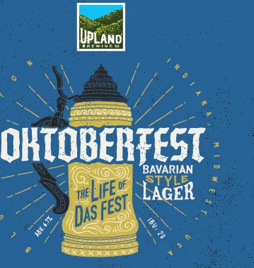 Upland Brewing Co. Oktoberfest Lager