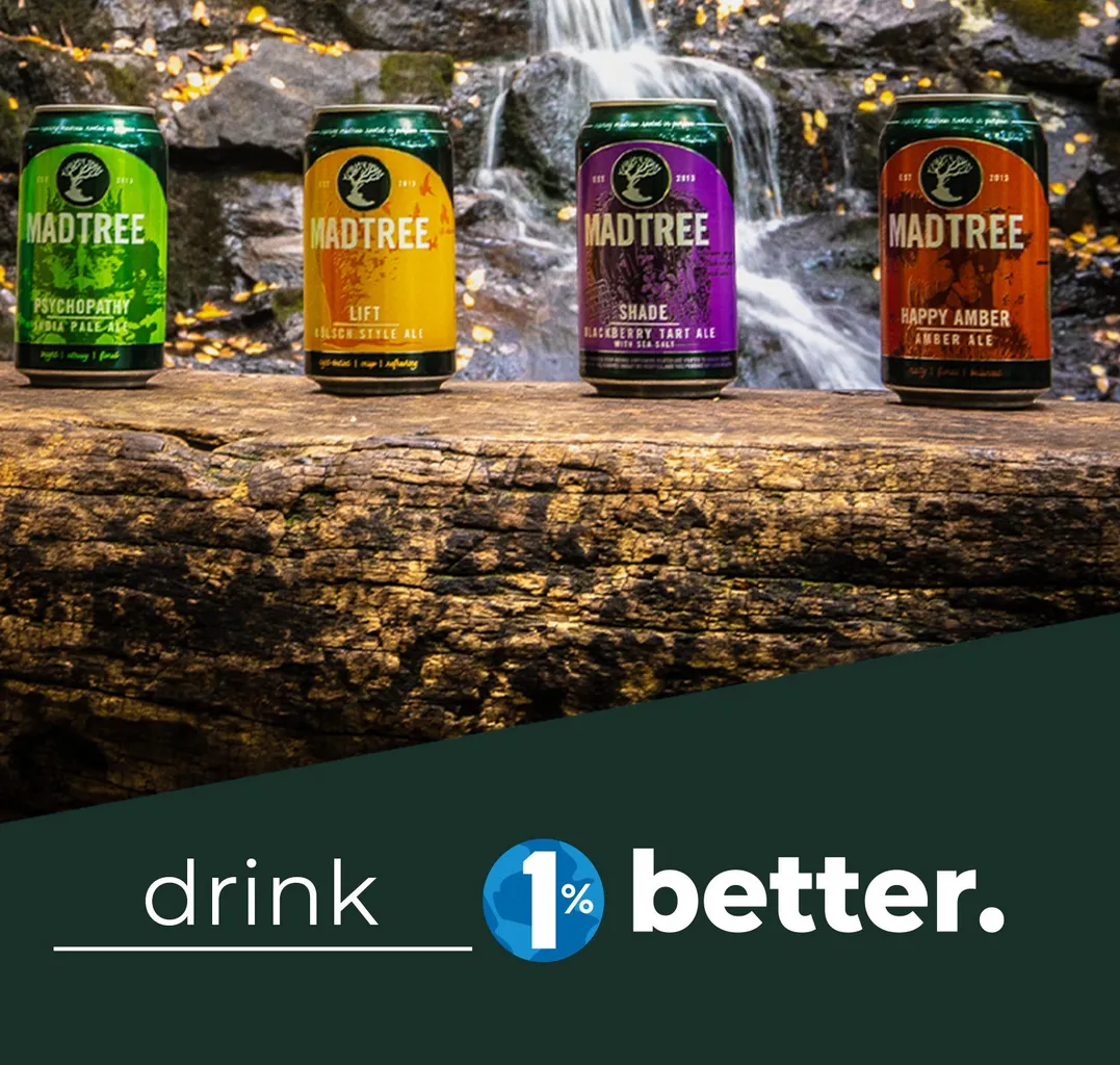 MadTree Brewing은 지역 사회에 미치는 영향을 확대하기 위해 지구를 위한 1%에 합류했습니다.