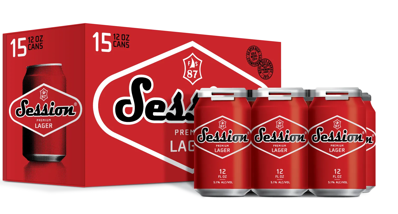 Full Sail kondigt aan dat het voor de eerste keer Session Lager in blikjes uitbrengt