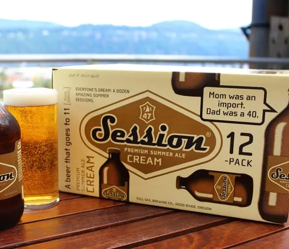 Session Cream Summer Ale sluit zich aan bij de bekroonde Session Beer-serie van Full Sail Brewing