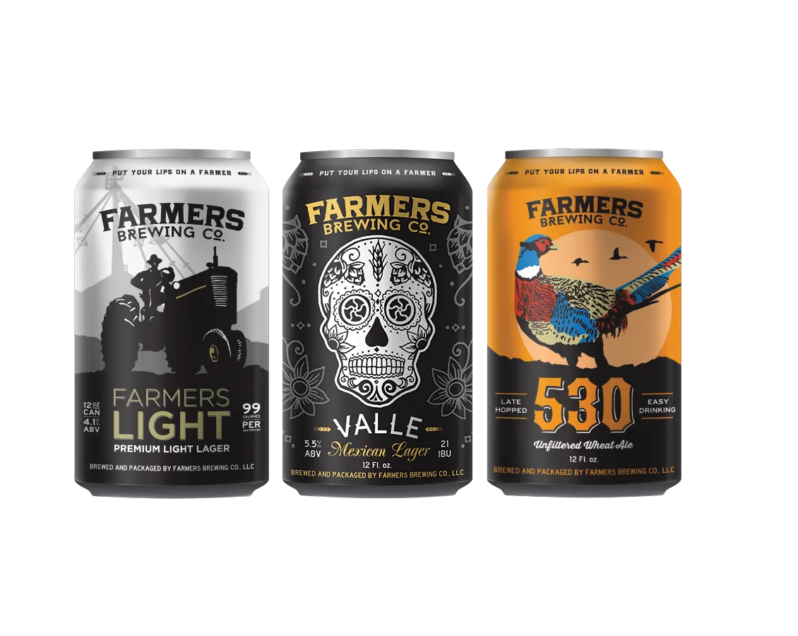 ファーマーズ ブリューイング カンパニーが農場から缶ビールまでをデビュー