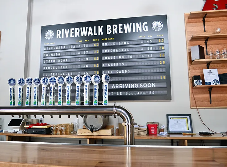 RiverWalk Brewing apre una nuova sala mescita e un birrificio