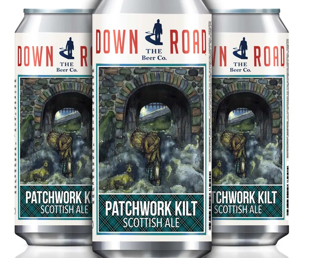 Down The Road Beer Co. kündigt Neuzugang in seinem Session-Biersortiment an: Patchwork Kilt Scottish Ale