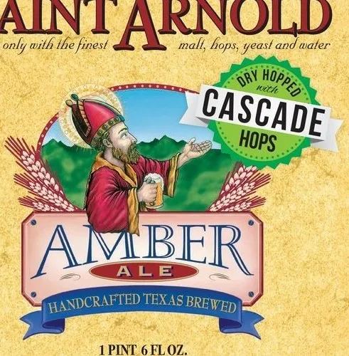 Saint Arnold Brewing Co. lance une Amber Ale houblonnée à sec avec du houblon Cascade