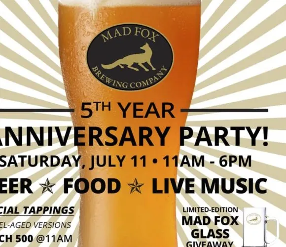マッドフォックスブルーイング5周年記念パーティー