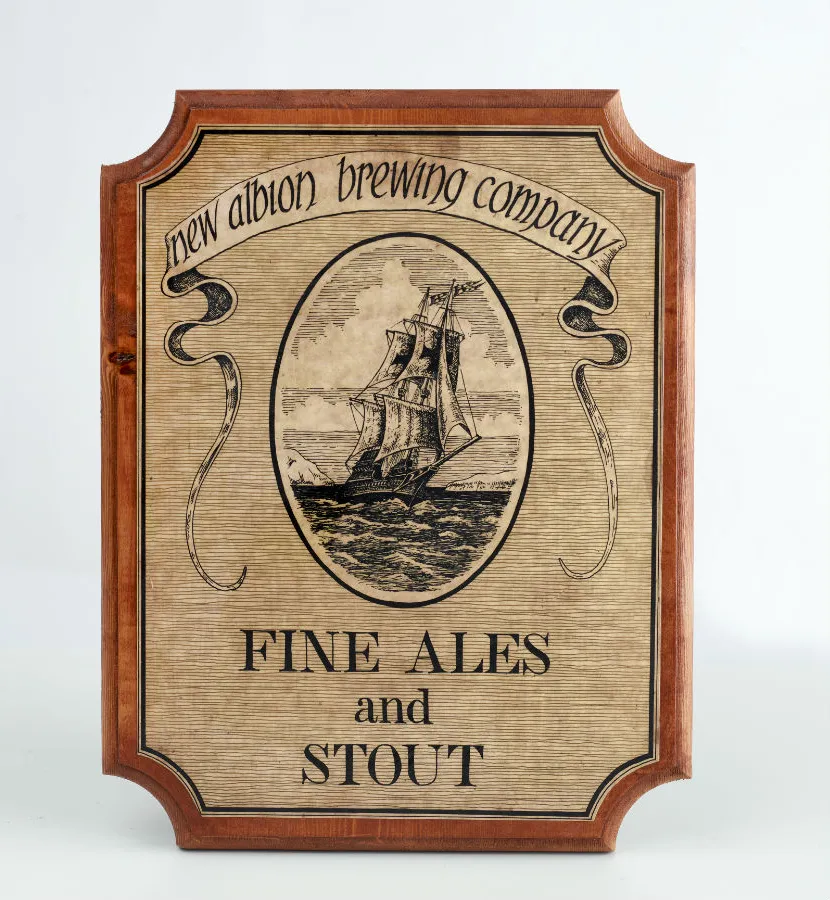 Ny Albion Brewing plakett' title='Smithsonian kommer att visa upp brygghistorien