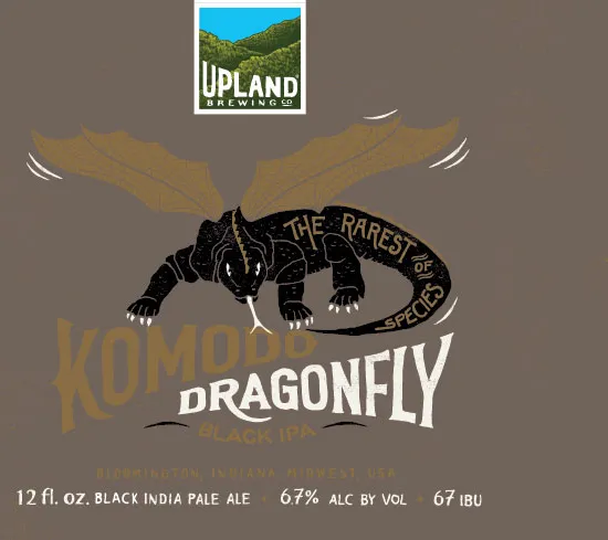 Upland Brewing Co. Frigiver Komodo Dragonfly IPA