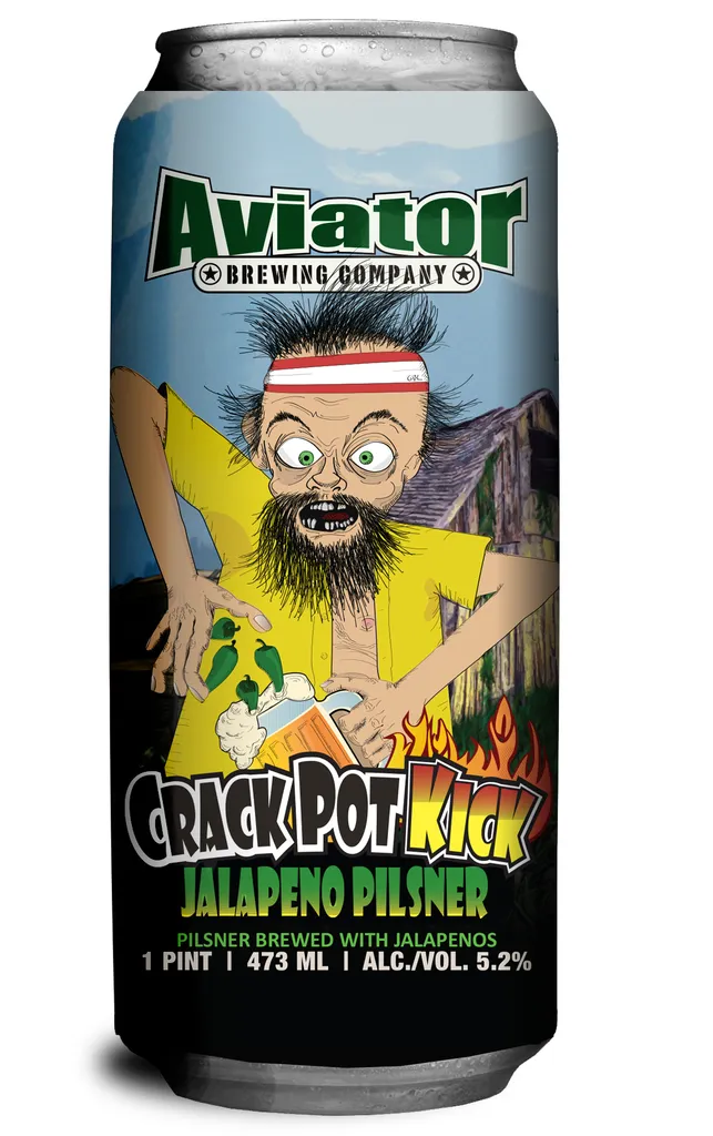 アビエイター・ブルーイングがクラックポット・キックのハラペーニョ・ピルスナーを発売