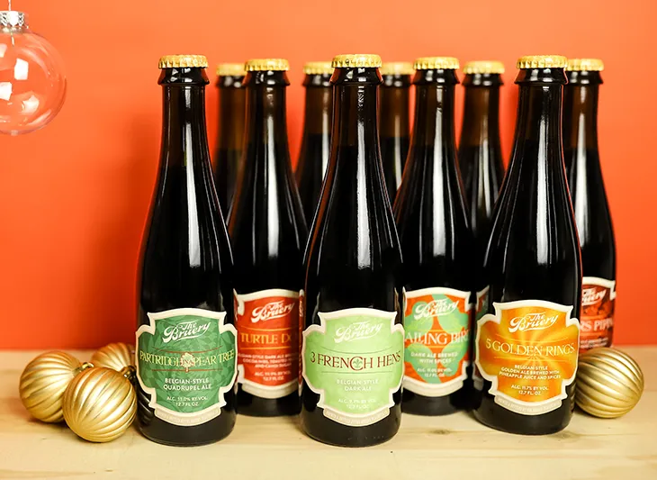 Bruery® til Rebrews av hver av de 12 Days of Christmas Beers®