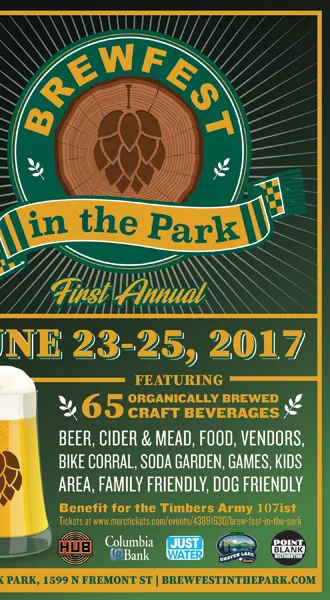 BrewFest in the Park äger rum 23-25 ​​juni på Overlook Park