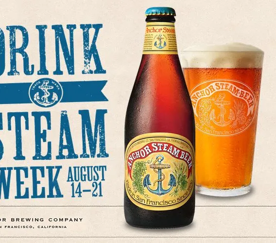 Az Anchor Brewing Company Amerika első kézműves sörét ünnepli a Drink Steam Week visszatérésével