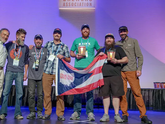 Brink Brewing nommée Très petite entreprise brassicole de l'année 2019 et remporte deux médailles d'or du GABF