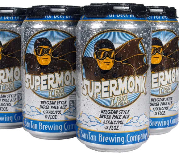 Arizona IPA möter belgisk intelligens i SanTan Brewings Citrusy Super Hero Style Belgian IPA, SuperMonk, lanserar Labor Day