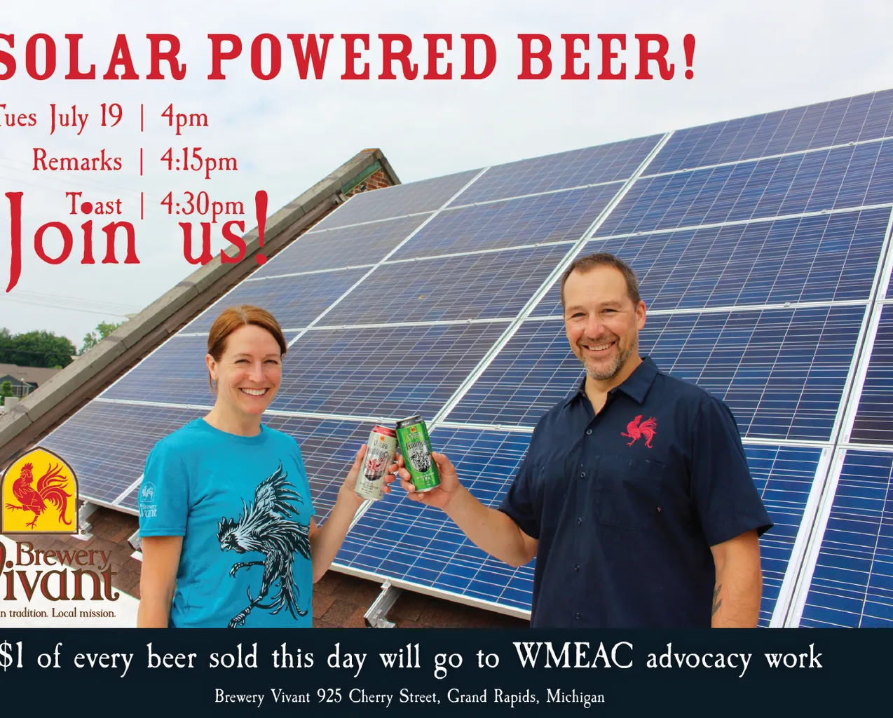 ¡Cerveza con energía solar! Cervecería Vivant invierte en el futuro: más cerveza