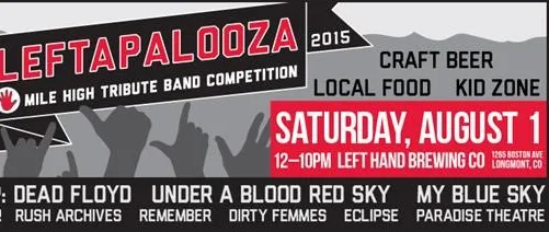 Left Hand rockar hyllningsband på Leftapalooza!