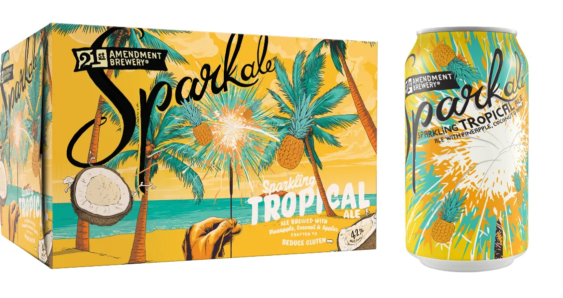 21st Amendment-brouwerij heet u welkom in een eilandoase (in een blikje), geniet van de eenvoudige geneugten van het leven