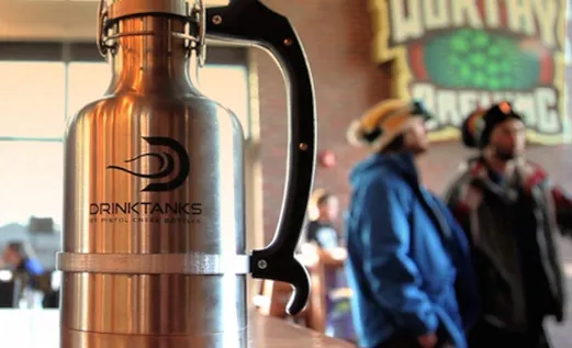 Drink Tanks Growler が 1 週間以内にキックスターターの目標を 2 倍に