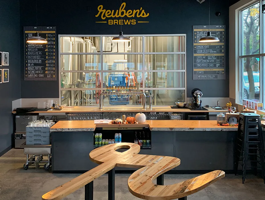 Reubens bryggeriinteriør' title='5 Pacific Northwest Breweries til at behage enhver smag