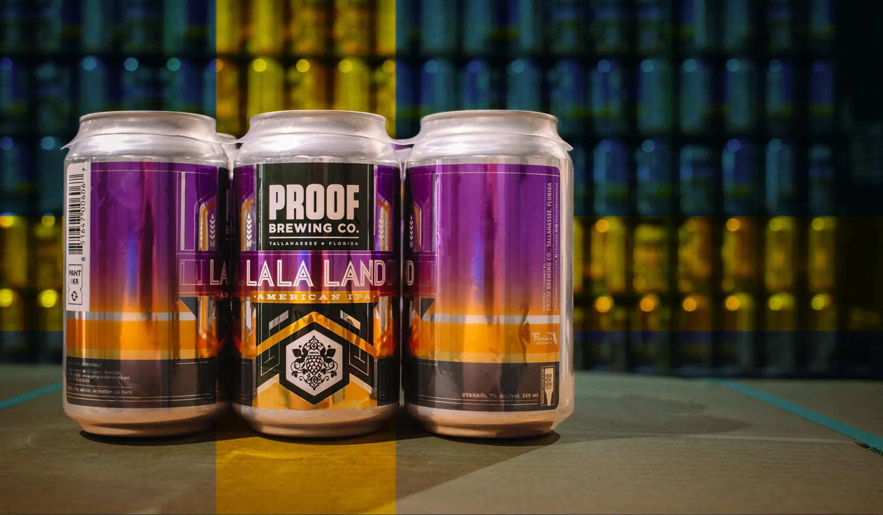 Proof Brewing Company gewinnt Ausschreibung für den Export nach Schweden