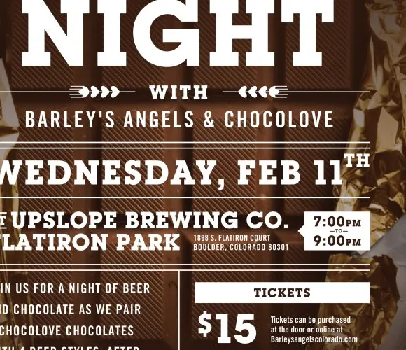 Upslope Brewing Company: Nők éjszakája (csokoládé