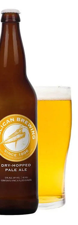 Pelican Brewing laittaa rannan pulloon Sun Flare Dry-Hopped Pale Ale -oluella