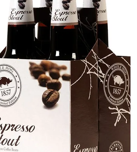 Ny Espresso Stout fordeler Up Point's Whole Hog Brews