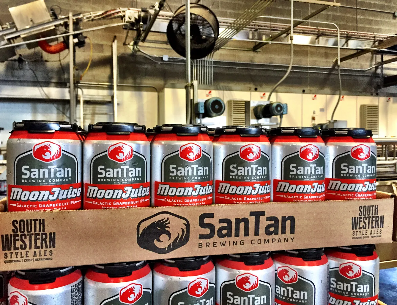 MoonJuice Galactic Grapefruit IPA y SanTan Brewing Company lanzarán una nueva IPA con jugo de pomelo cultivado en Arizona, 1 de septiembre de 2016