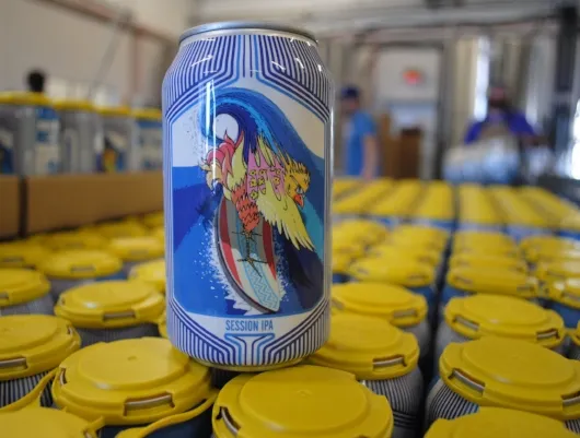 Canettes de brassage Rockyard IPA légèrement inspirées de Stoopid