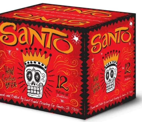 Saint Arnold ruller ut 12-pakker med Santo etter 2014 World Beer Cup-medaljevinner