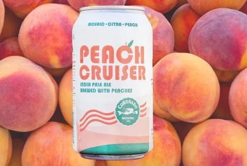 Coronado Brewing presenta la Peach Cruiser IPA in tempo per l'estate