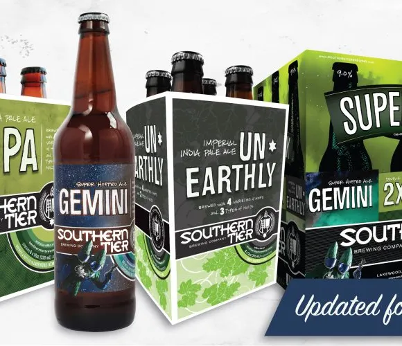 Southern Tier Brewing이 높은 평가를 받은 맥주 3종을 업데이트했습니다.