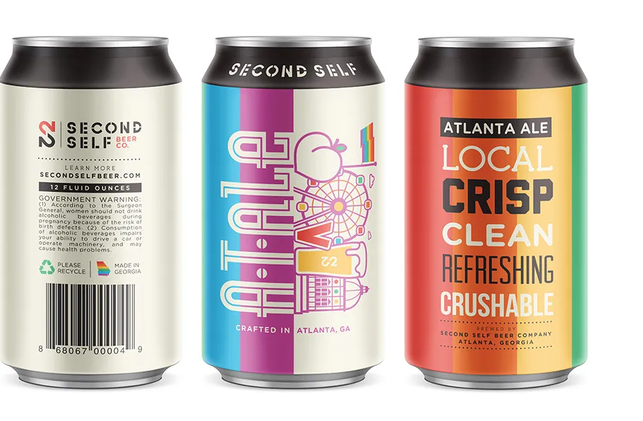Second Self Beer Co. julkaisee A.T.aLe-tölkkejä juhlistaakseen Atlantan 47. vuotuista Pride-festivaalia