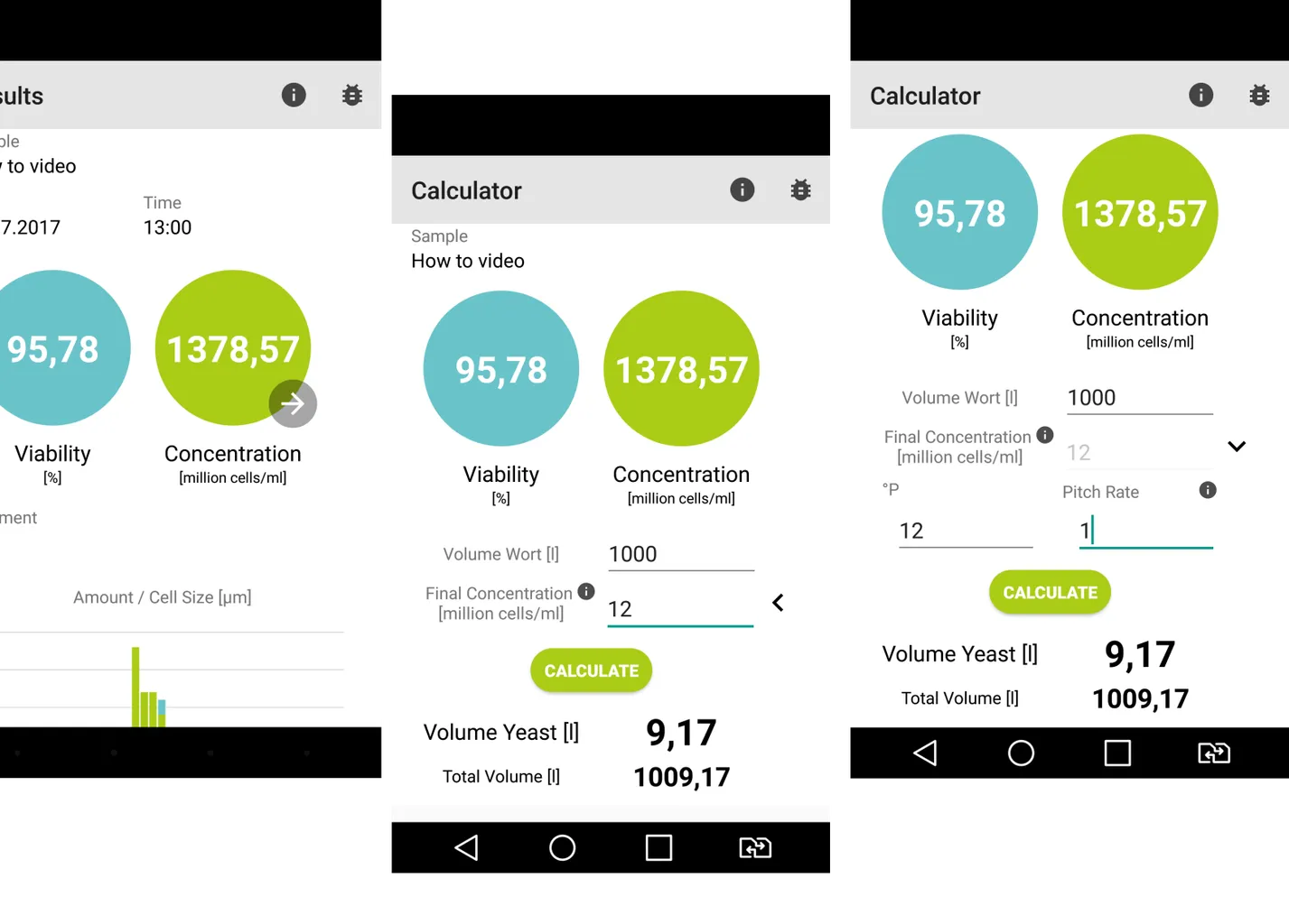 La aplicación Better Brewing ahora incluye una calculadora de tono de levadura