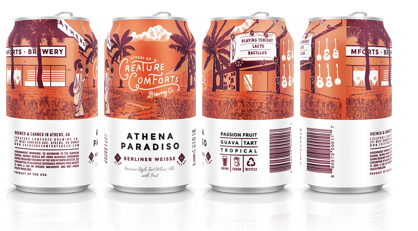 Creature Comforts veröffentlicht limitiertes Angebot Athena Paradiso