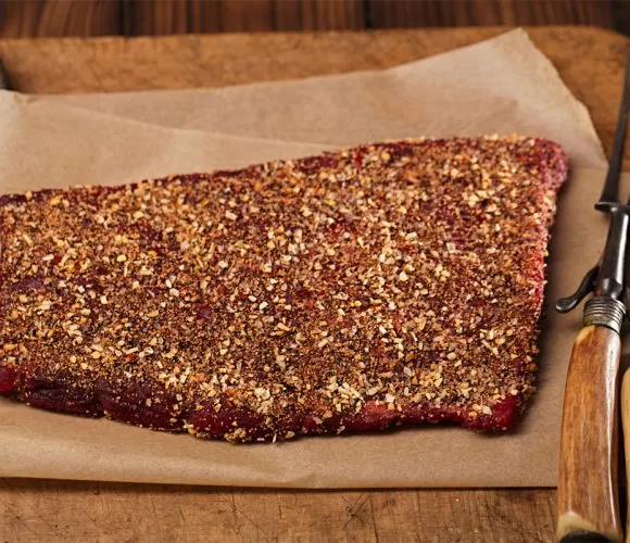 Stout marinerad kaffe gnuggade biffar