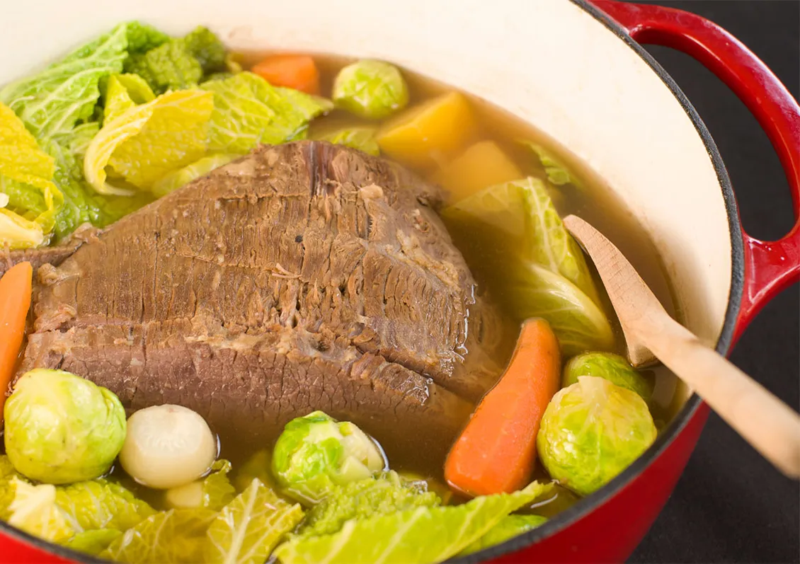 Cornedbeef uit de slowcooker
