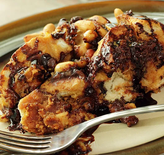 Budín de café con cerveza negra y pan de chocolate
