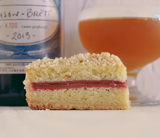 Rabarbertaart met Boulevard’s Saison-Brett