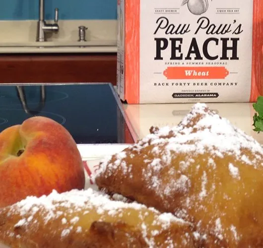 Paw Paw’s Pfirsich-Beignets
