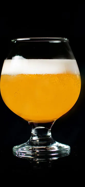 Bière au vin de blé à l'américaine